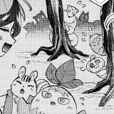 森に棲んでいた植物系魔物たち