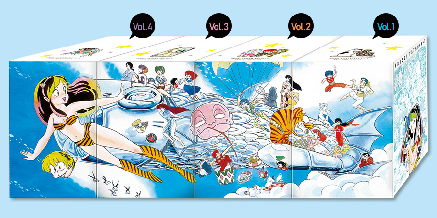 うる星やつら 復刻BOX Vol1〜4 コミック1巻〜34巻 全巻セット | www 