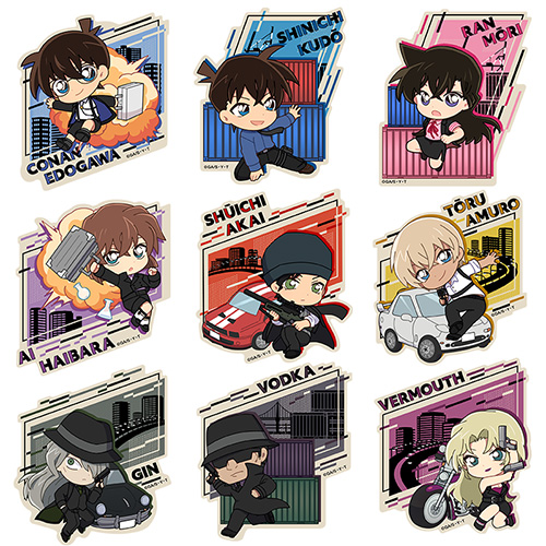 ステッカー スーツアクション (9種)