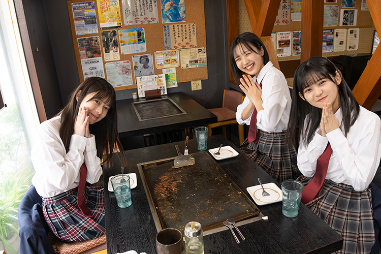弓桁朱琴 上村麗菜 石井泉羽