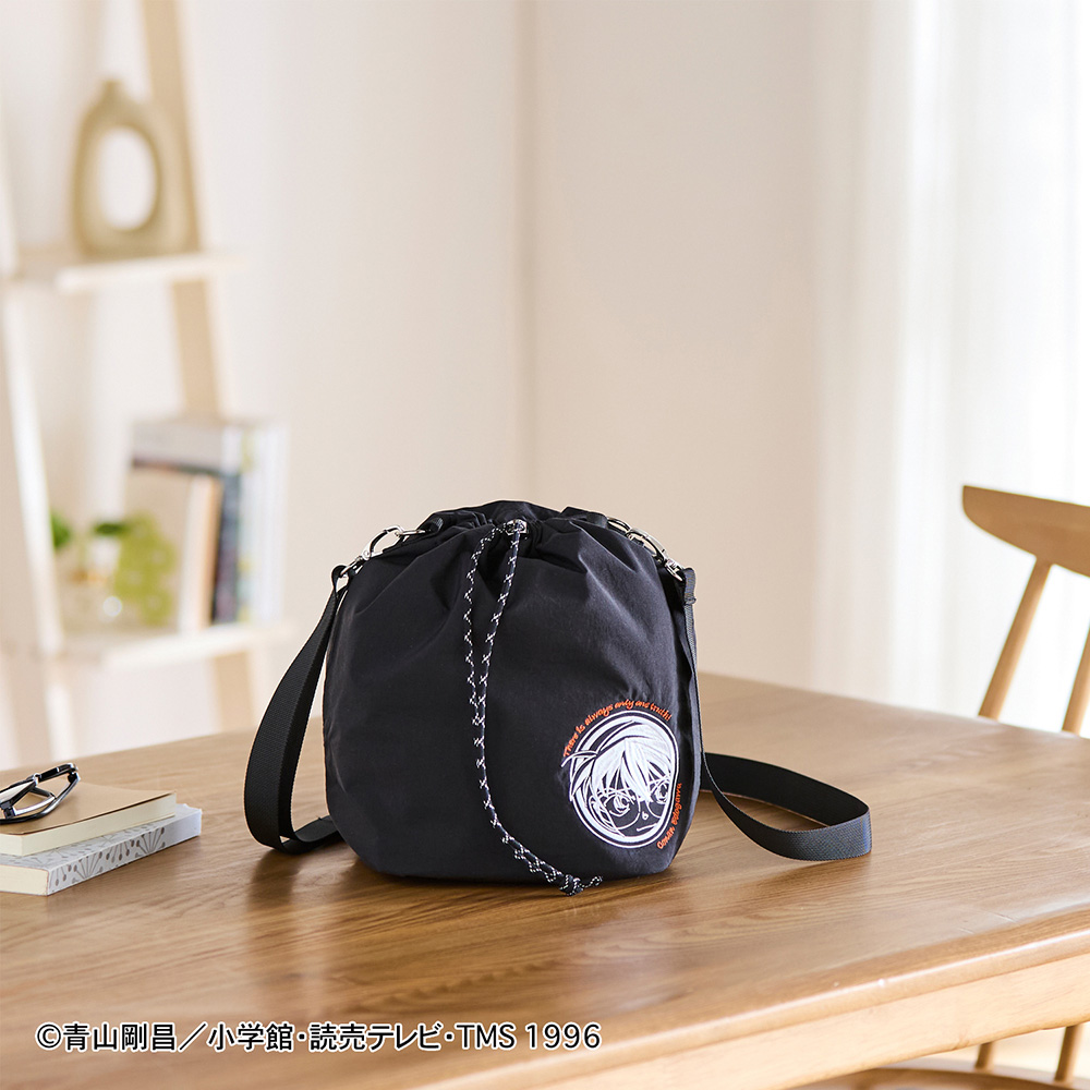 ショルダー巾着バッグ